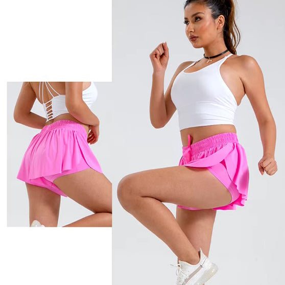 Butterfly Shorts Pink